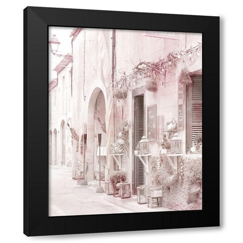 Street View 2 Black Modern Wood Framed Art Print with Double Matting by Allen, Kimberly