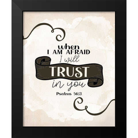 When I Am Black Modern Wood Framed Art Print by Allen, Kimberly