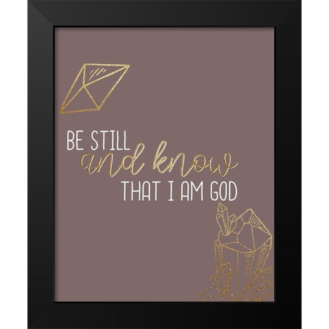Still V2 Black Modern Wood Framed Art Print by Allen, Kimberly