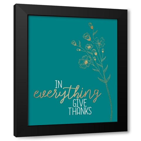In Everything V2 Black Modern Wood Framed Art Print by Allen, Kimberly