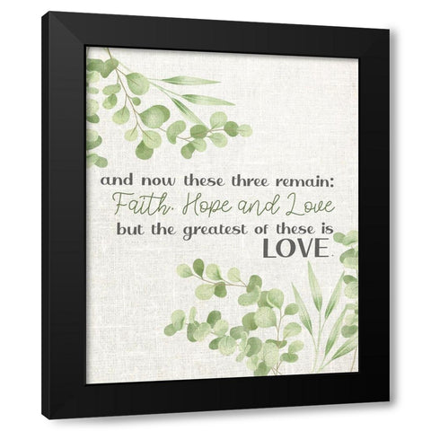 The Greatest Black Modern Wood Framed Art Print by Allen, Kimberly