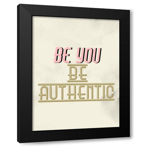 Bold 2 Black Modern Wood Framed Art Print by Allen, Kimberly