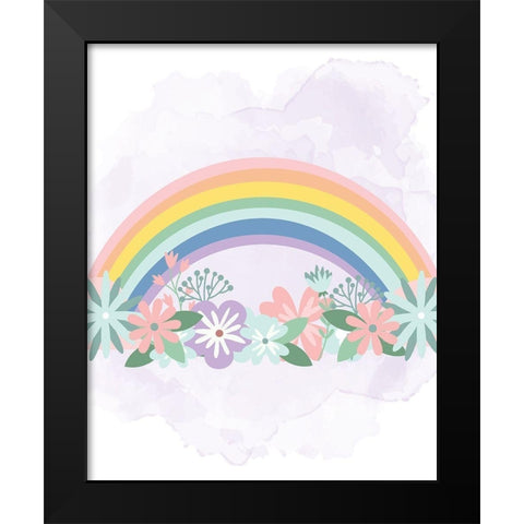 Eat Play Love 2 Black Modern Wood Framed Art Print by Allen, Kimberly