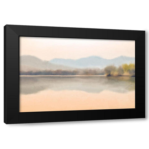 Pastel Summer Black Modern Wood Framed Art Print by Allen, Kimberly