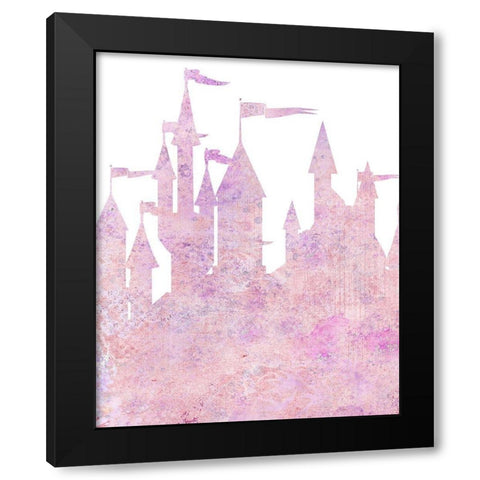 A True Princess 1 Black Modern Wood Framed Art Print by Allen, Kimberly