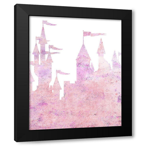 A True Princess 3 Black Modern Wood Framed Art Print by Allen, Kimberly