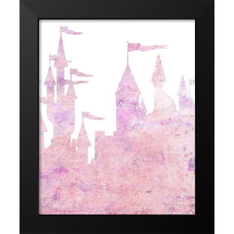 A True Princess 3 Black Modern Wood Framed Art Print by Allen, Kimberly