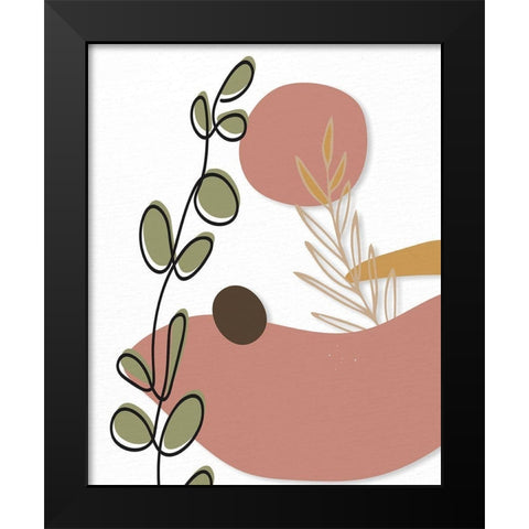 Natural Space 1 Black Modern Wood Framed Art Print by Allen, Kimberly