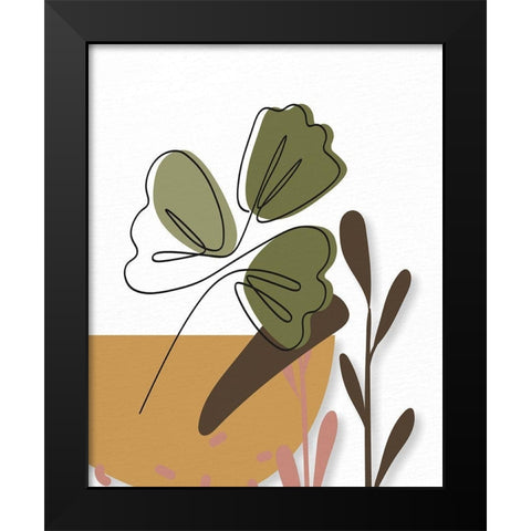 Natural Space 2 Black Modern Wood Framed Art Print by Allen, Kimberly