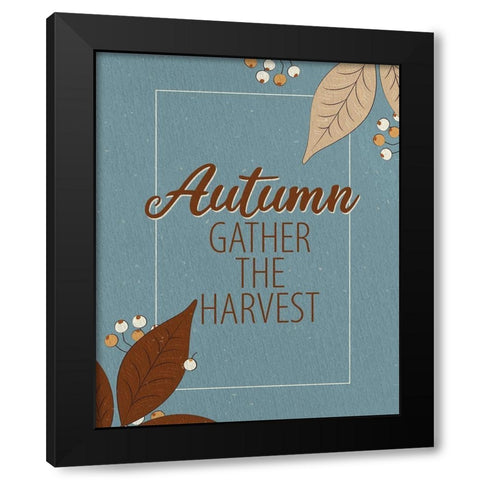 Gather the Harvest 1 Black Modern Wood Framed Art Print by Allen, Kimberly