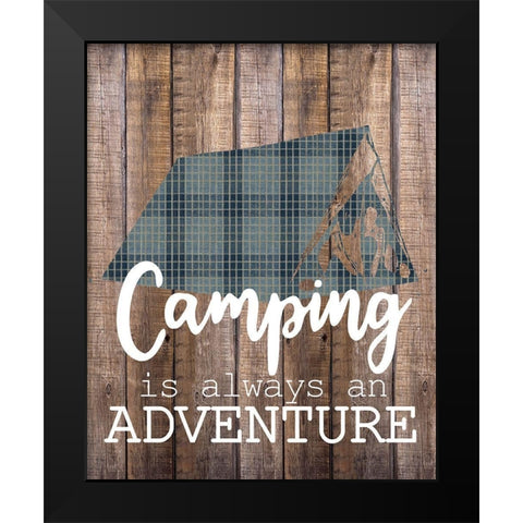 Explore Woods 1 Black Modern Wood Framed Art Print by Allen, Kimberly