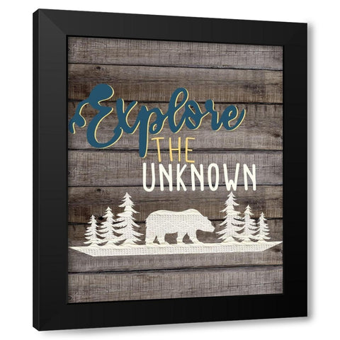 Wild Adventure 2 Black Modern Wood Framed Art Print with Double Matting by Allen, Kimberly