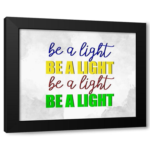 Be A Black Modern Wood Framed Art Print with Double Matting by Allen, Kimberly