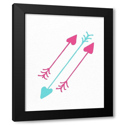 Always Follow Your Heart 2 Black Modern Wood Framed Art Print by Allen, Kimberly