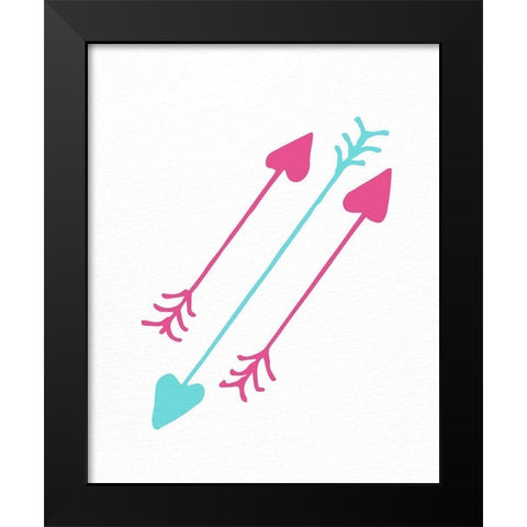 Always Follow Your Heart 2 Black Modern Wood Framed Art Print by Allen, Kimberly