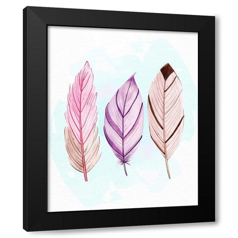 Always Follow Your Heart 3 Black Modern Wood Framed Art Print with Double Matting by Allen, Kimberly