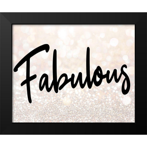 Fabulous Black Modern Wood Framed Art Print by Allen, Kimberly