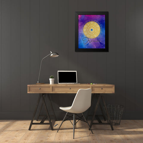 Dream Signs Black Modern Wood Framed Art Print by Allen, Kimberly