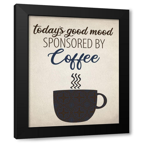 Good Mood Black Modern Wood Framed Art Print with Double Matting by Allen, Kimberly