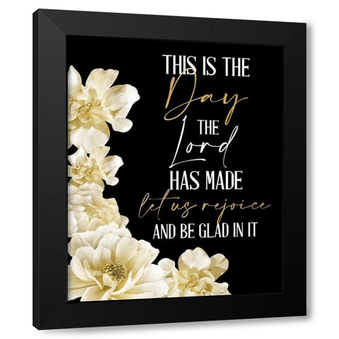 He Will Take Care 1 Black Modern Wood Framed Art Print with Double Matting by Allen, Kimberly