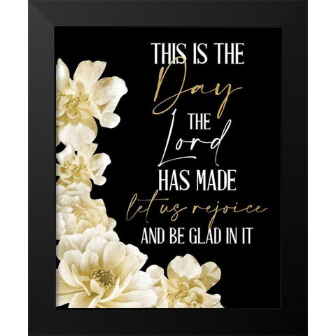 He Will Take Care 1 Black Modern Wood Framed Art Print by Allen, Kimberly