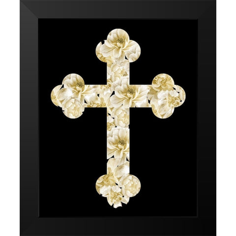 He Will Take Care 2 Black Modern Wood Framed Art Print by Allen, Kimberly