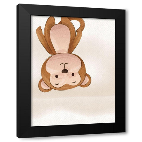 Peek A Boo 3 Black Modern Wood Framed Art Print with Double Matting by Allen, Kimberly