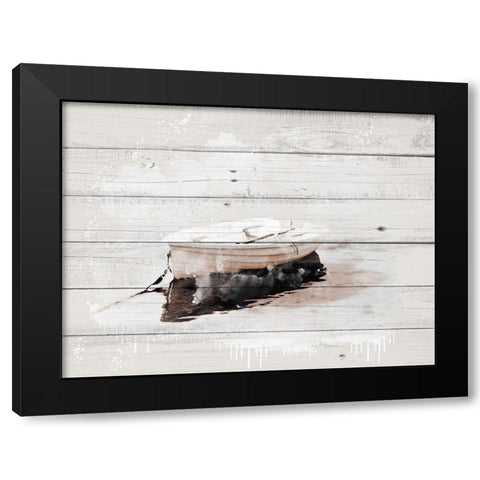 Pond Days Black Modern Wood Framed Art Print by Allen, Kimberly