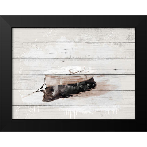 Pond Days Black Modern Wood Framed Art Print by Allen, Kimberly
