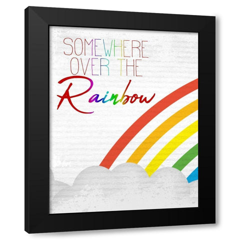 Dreams Come True 1 Black Modern Wood Framed Art Print with Double Matting by Allen, Kimberly