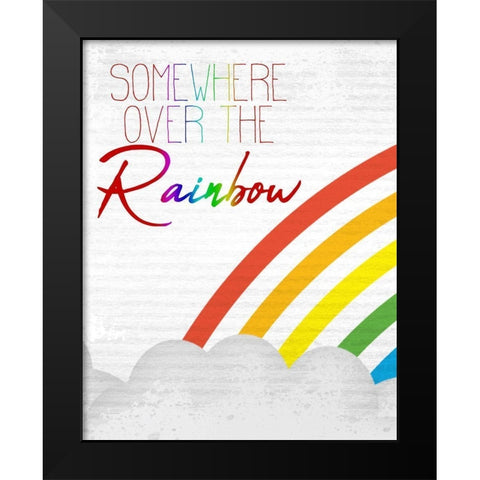 Dreams Come True 1 Black Modern Wood Framed Art Print by Allen, Kimberly