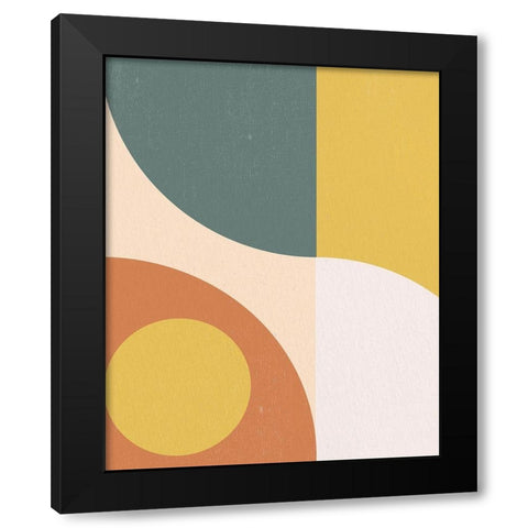 Desert 1 Black Modern Wood Framed Art Print with Double Matting by Allen, Kimberly