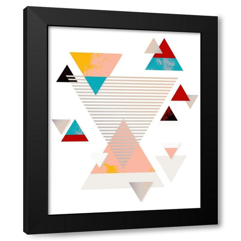 Space Black Modern Wood Framed Art Print by Allen, Kimberly