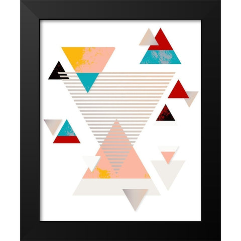 Space Black Modern Wood Framed Art Print by Allen, Kimberly