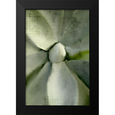 Agave Center Black Modern Wood Framed Art Print by Allen, Kimberly