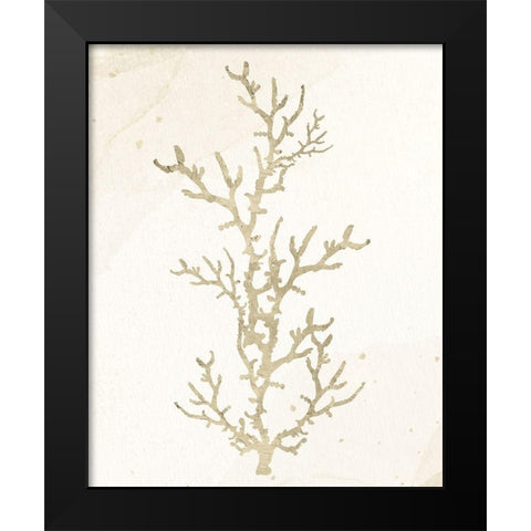 Coral Hue 1 Black Modern Wood Framed Art Print by Allen, Kimberly