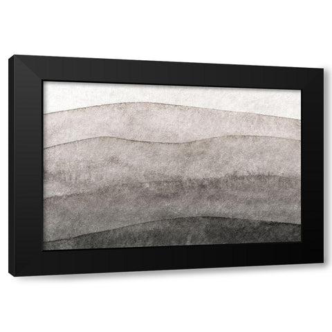 In the Hills Black Modern Wood Framed Art Print by Allen, Kimberly