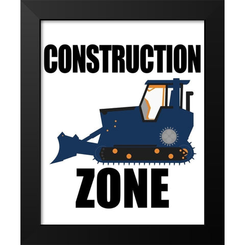 Build 3 Black Modern Wood Framed Art Print by Allen, Kimberly