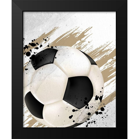 Sport Life 1 Black Modern Wood Framed Art Print by Allen, Kimberly