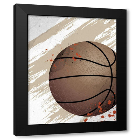 Sport Life 4 Black Modern Wood Framed Art Print with Double Matting by Allen, Kimberly
