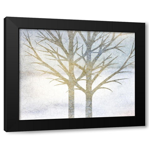 Blue Days 2 Black Modern Wood Framed Art Print with Double Matting by Allen, Kimberly