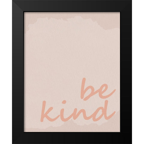 Kind Vibes 1 Black Modern Wood Framed Art Print by Allen, Kimberly