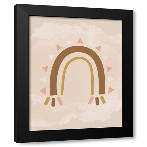 Kind Vibes 4 Black Modern Wood Framed Art Print with Double Matting by Allen, Kimberly