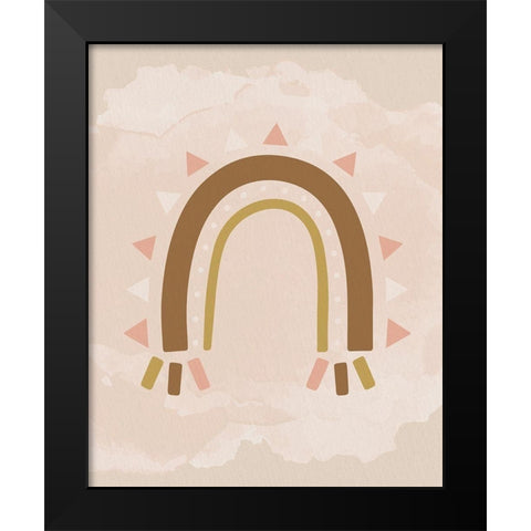 Kind Vibes 4 Black Modern Wood Framed Art Print by Allen, Kimberly