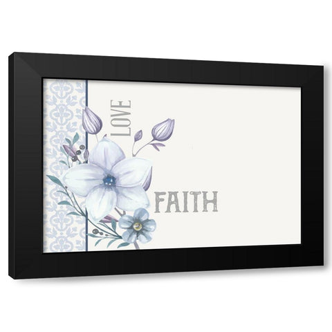 Inspiration 1 Black Modern Wood Framed Art Print by Allen, Kimberly