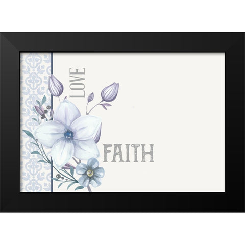 Inspiration 1 Black Modern Wood Framed Art Print by Allen, Kimberly