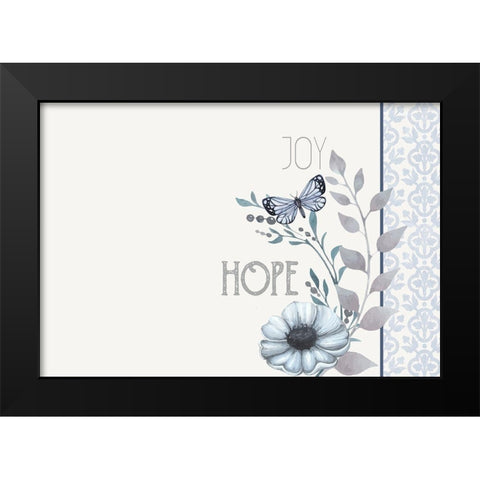 Inspiration 2 Black Modern Wood Framed Art Print by Allen, Kimberly