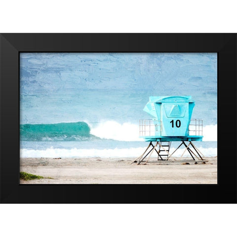 Tower 10 Black Modern Wood Framed Art Print by Allen, Kimberly