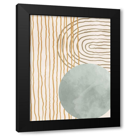 Organic Desert 1 Black Modern Wood Framed Art Print by Allen, Kimberly