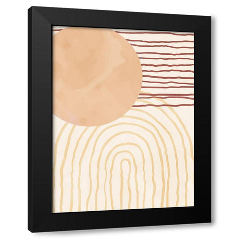 Organic Desert 2 Black Modern Wood Framed Art Print by Allen, Kimberly